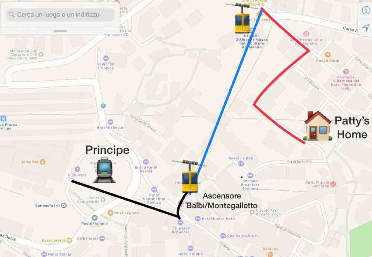 Appartamento a Genova - Patty´s home - Salita di Montebello 15