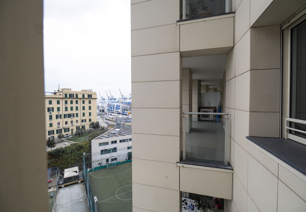 Apartment in Genoa - Panorama Zena - Piazza Baldini 4