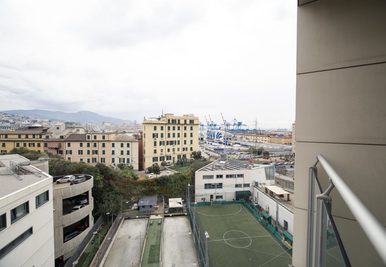 Apartment in Genoa - Panorama Zena - Piazza Baldini 4