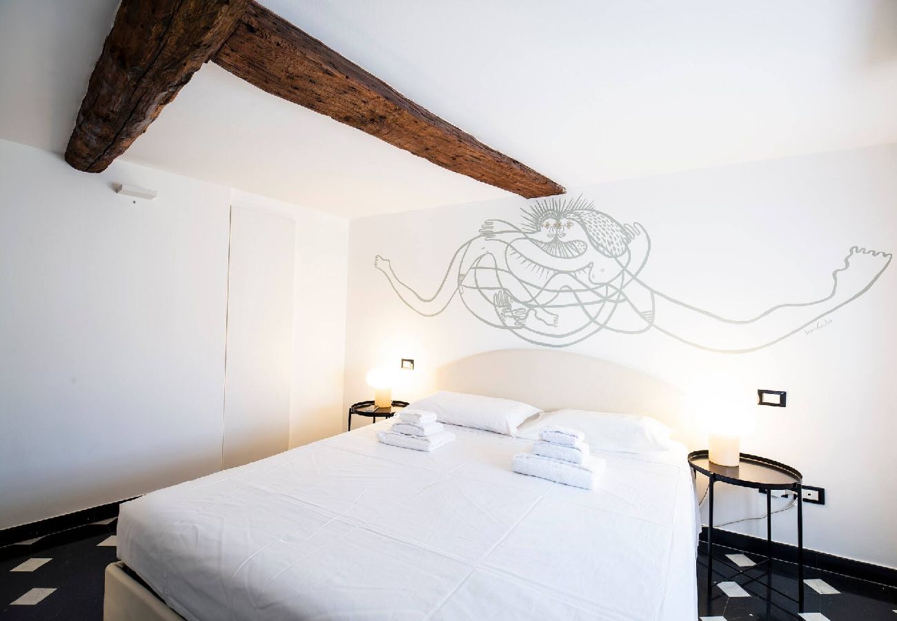 Apartment in Genoa - Vico Nuovo alla Nunziata - Piazzetta Andorlini 1