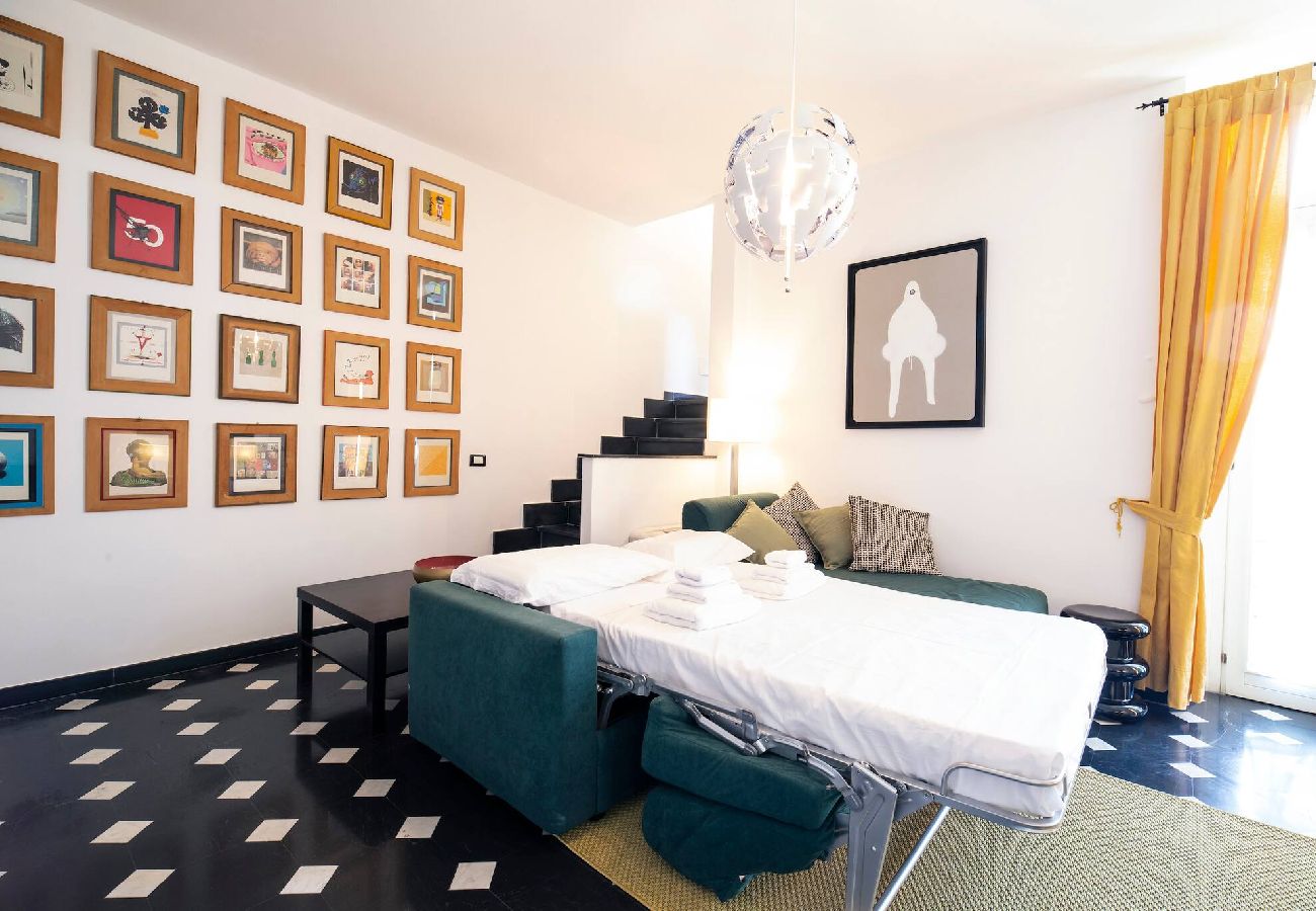 Apartment in Genoa - Vico Nuovo alla Nunziata - Piazzetta Andorlini 1
